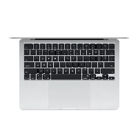 Ноутбук Apple MacBook Air 13" (M4 10C, 10C) MC654, 24/512 ГБ, Silver, серебристый