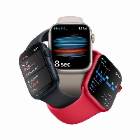 Apple Watch Series 8 45mm Aluminum Case with Sport Band, , размер M/L, Starlight, "сияющая звезда"