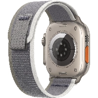 Apple Watch Ultra 2 49mm Titanium Case Trail Loop, /серый, размер M/L, Green, зеленый