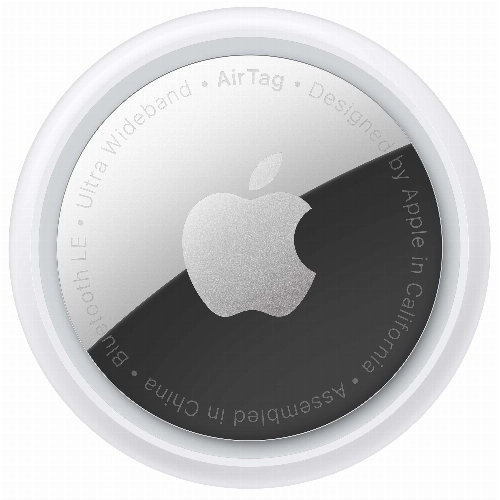 Трекер Apple AirTag белый/ 1 шт, Silver, серебристый 