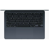Ноутбук Apple MacBook Air 13" (M2 8C) MLY33, 8/256 ГБ, Black, черный