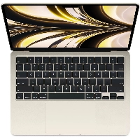 Ноутбук Apple MacBook Air 13" (M2 10C) MC7W4, 16/256 ГБ, Starlight, "сияющая звезда"