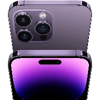 Смартфон Apple iPhone 14 Pro Max 128 ГБ, Dual SIM (nano SIM), темно-фиолетовый