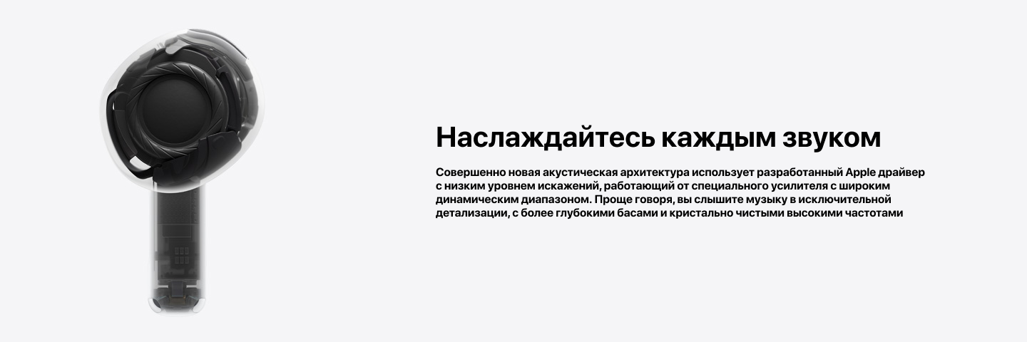 Беспроводные наушники Apple AirPods 4, White