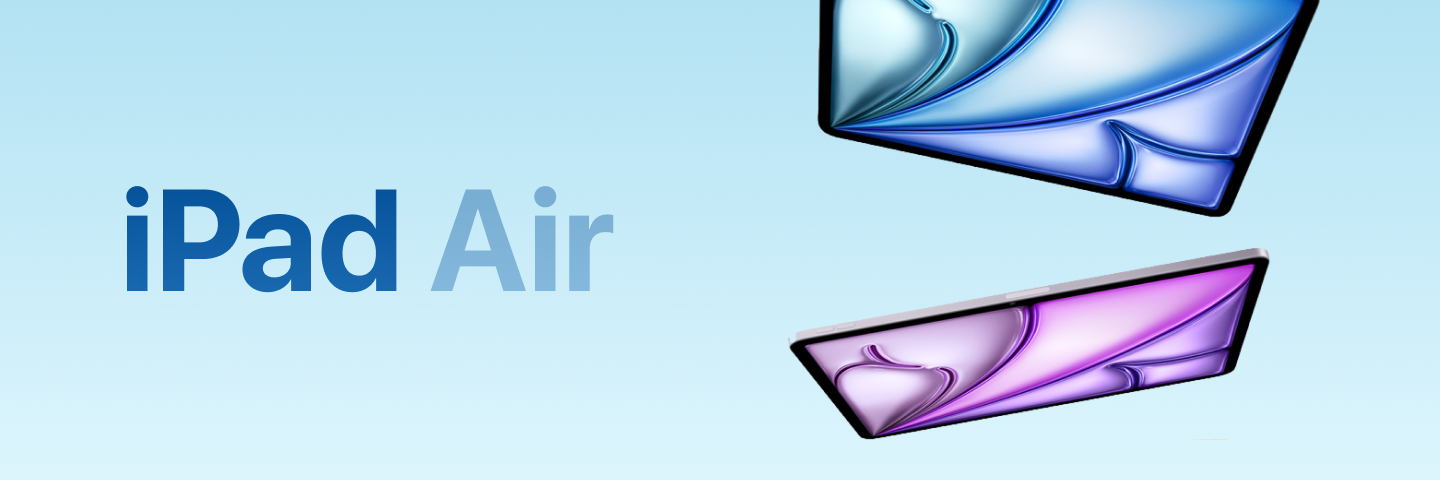 Планшет Apple iPad Air 11 (2024) 1 ТБ, Wi-Fi, Light blue , голубой